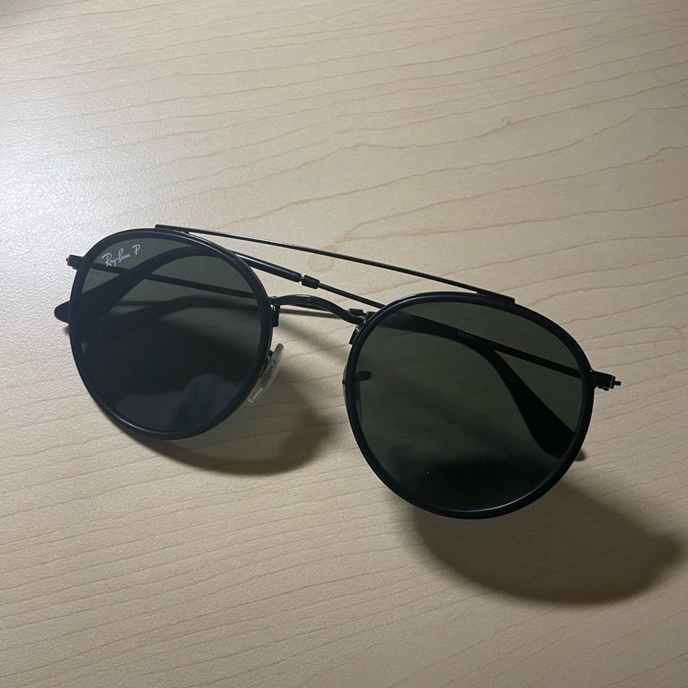 Ray Ban Polarized Double Bridge Sunglasses